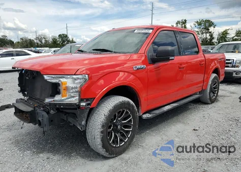 2018 Ford F150 Supercrew z USA, uszkodzony, nr VIN 1FTEW1CP6JFD41551